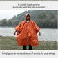 Emergency Raincoat Poncho Waterproof Rainwear Blanket Survival Camping Equipment Cold Insulation Rainwear Camping Equipment