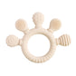 Food-Grade Silicone Teether Ring - Safe Sensory Toy for Babies 0-12 Months!