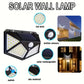 Solar Light 100LED Solar Flood Lights 3 Modes Outdoor Solar Motion Security Light Waterproof for Garden Patio Garage Wall Light
