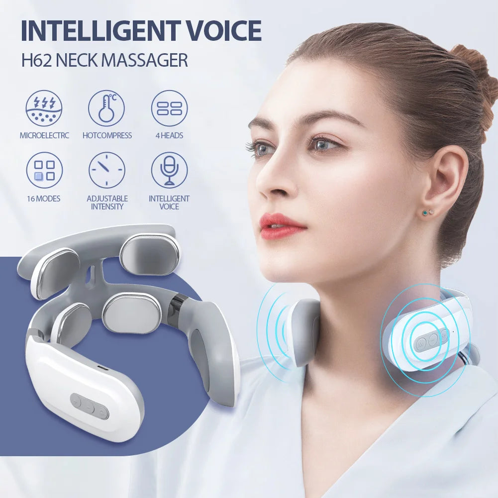 the Smart Back & Neck Massager – Relief at Your Fingertips!