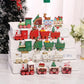 Christmas Train Merry Christmas Decorations For Home 2024 Cristmas Ornament Xmas Navidad Noel Gifts Happy New Year 2025 Decor