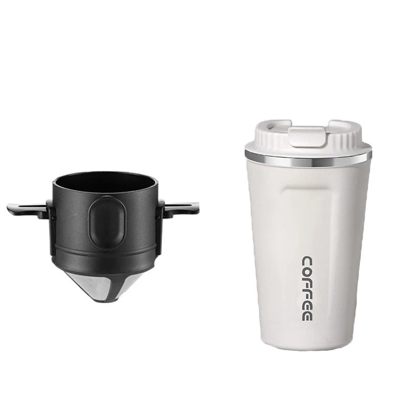 304 Stainless Steel Portable Coffee & Tea Dripper Set