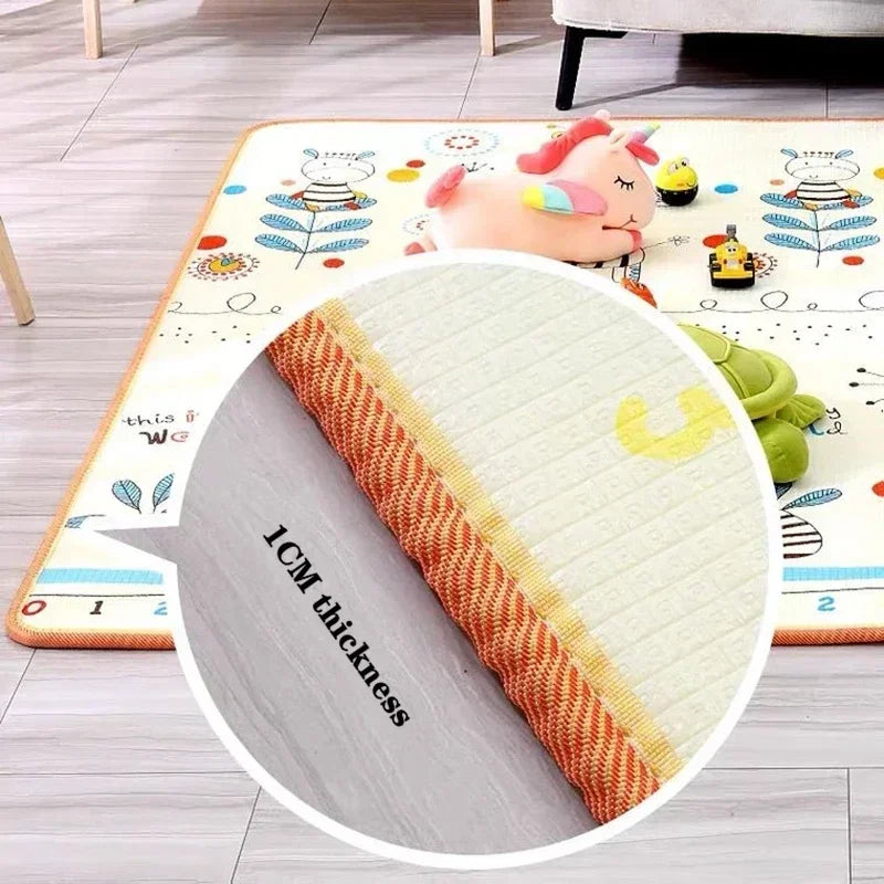 5 sizes to choose Baby Crawling Play Mats Non-toxic High-quality EPE Baby Activity Gym Carpet Baby Game Children's Safety Rug