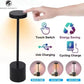 USB Rechargeable Classic Table Lamp: Touch Control & 3 Colors