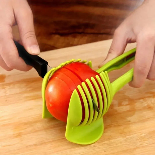 Kitchen Handheld Orange Lemon Slicer Tomato Cutting Clip Fruit Slicer Onion Slicer KitchenItem Cutter Accessorie