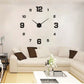 Transform Your Space: 3D Luminous Frameless DIY Wall Clock