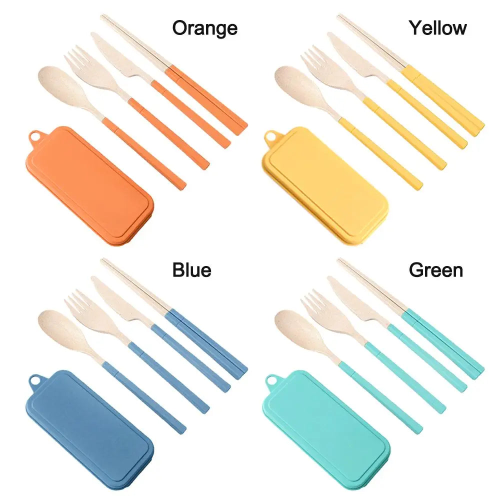 Eco-Friendly Portable Lunch Box - Perfect for Kids & Adults