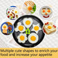 Stainless Steel Fried Egg Molds Breakfast Pancake Mold Creative Cake Tool Non-stick Egg Shaper Baking Cooking Kitchen Gadgets
