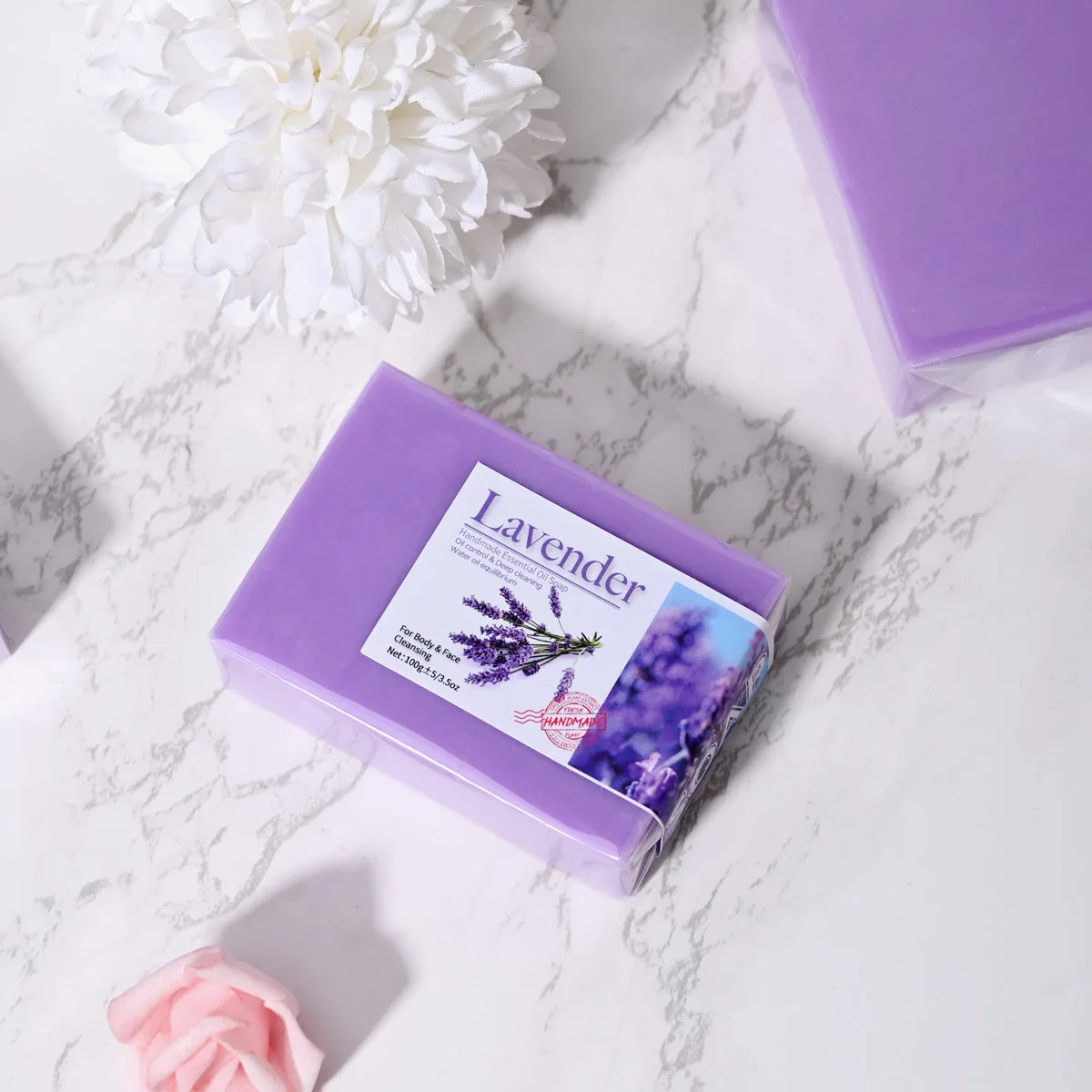 Lavender Essential Oil Soap (Handmade)
