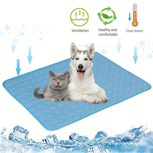 Extra Large Dog Cooling Mat for Summer – Durable Pet Ice Pad