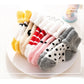 5 Pairs Autumn Winter Warm Strip Baby Sock Cute Cartoon Dot Thick Infant Floor Sock Soft Star Pattern Newborn Toddler Sock