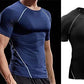 Compression Long Sleeve T Shirt Men Elastic Training T-shirt Gym Fitness Workout Tights Sport Jersey Athletic Running Shirt Men
