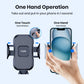 Car Phone Holder Mount,TOPK Upgrade Auto Locking Universal Phone Stand Holder with Hook Clip for Car Air Vent for iPhone Samsung