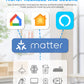 16A Mini WiFi Smart Plug: Control with App, Siri, Alexa & Google