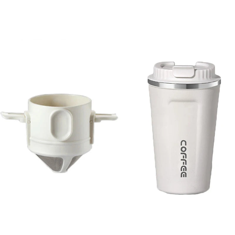 304 Stainless Steel Portable Coffee & Tea Dripper Set