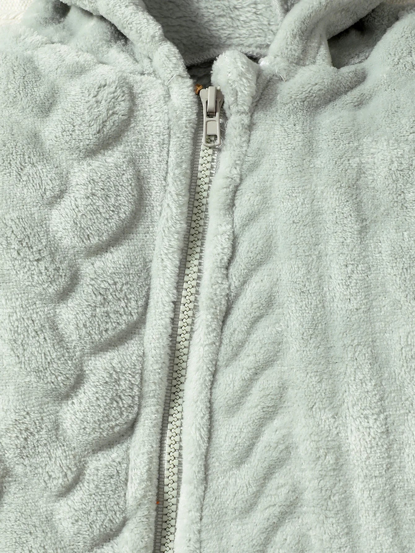 Baby Boys and Girls Plaid Romper Hooded Long Sleeved Plush Jumpsuit Winter Warm Bodysuit Clothes for 3-24 Months Toddler Boy