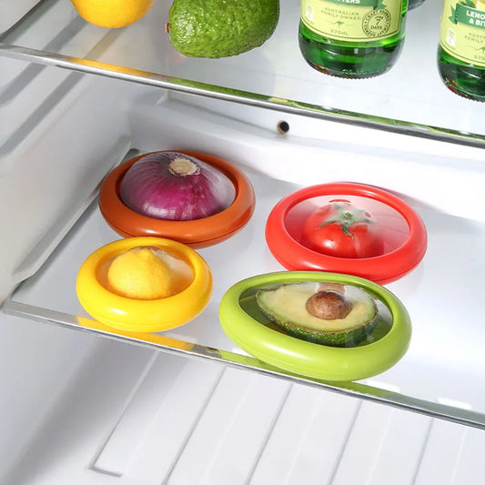 Airtight Fresh Storage Box for Fruits & Veggies - Reusable & Transparent!