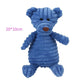 Bite-Resistant Plush Animal Squeaky Toy – Perfect for Small & Large Dogs!