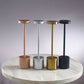 USB Rechargeable Classic Table Lamp: Touch Control & 3 Colors