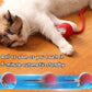 New Cat Interactive Ball Toy Automatic Rolling Ball Faux Tail Rechargeable Smart Pet Electric Toy Dog Cat Training Imitate Mouse