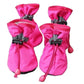 4-Pack Waterproof Anti-Slip Pet Dog Shoes for Small Pets