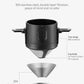 304 Stainless Steel Portable Coffee & Tea Dripper Set