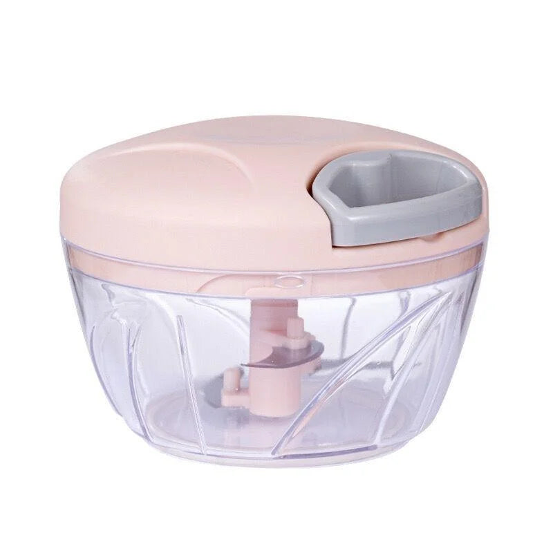 500/900ML Manual Meat Mincer & Garlic Chopper – Kitchen Vegetable Cutter