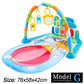 Baby Fitness Stand Music Play Gym Activity Toys Newborn Piano Crawling Blanket Pedal Game Pad Early Education 0-36 Months Gifts