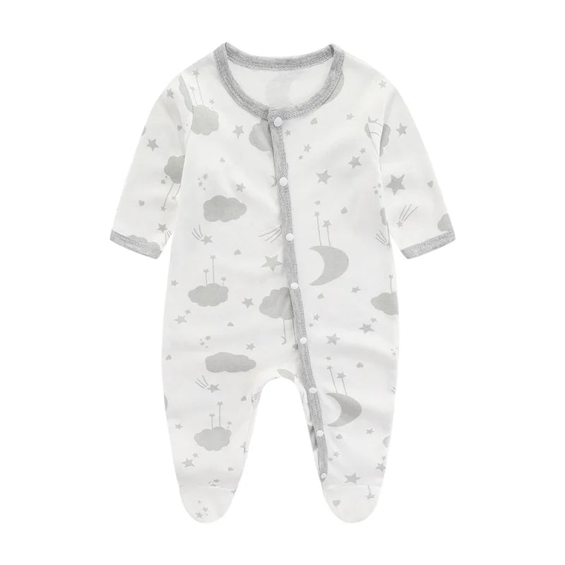 Newborn Baby Clothes New Autumn Winter Baby Bodysuit Summer Girl Romper Soft Boys Jumpsuit Children's Clothes 0 to 9 Months