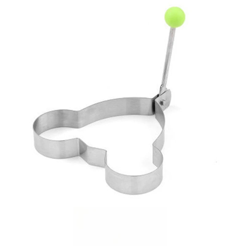 Stainless Steel Fried Egg Molds Breakfast Pancake Mold Creative Cake Tool Non-stick Egg Shaper Baking Cooking Kitchen Gadgets