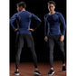Compression Long Sleeve T Shirt Men Elastic Training T-shirt Gym Fitness Workout Tights Sport Jersey Athletic Running Shirt Men