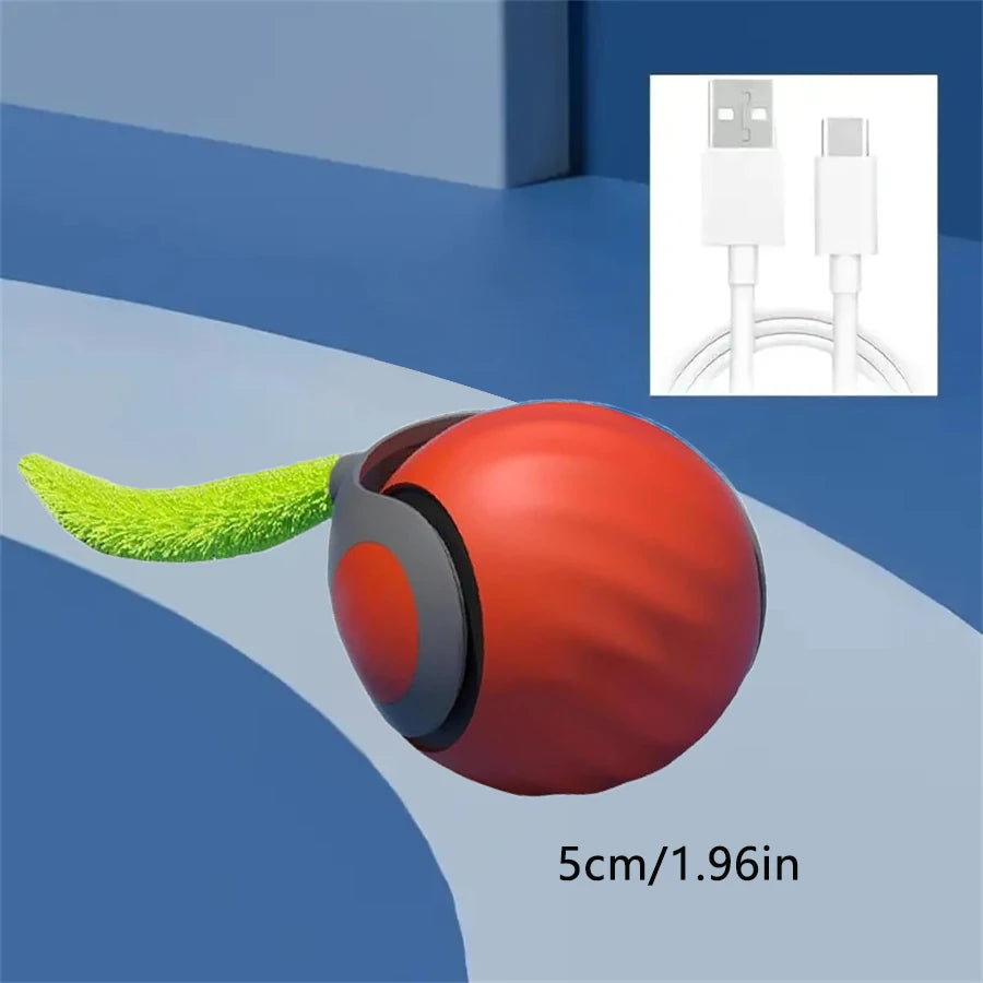 Smart Cat Toys: Automatic Rolling Interactive Ball (USB Rechargeabe