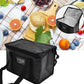 Insulated Thermal Cooler Bag Drink Storage Large Chilled Bags Cool Lunch Foods Lunch Box Zip Picnic Tin Foil Food panier repas