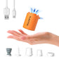 FLEXTAIL Portable Air Pump, Mini Camping Pump with Light, USB-C Charging, Ideal for Sleeping Pads, Air Bed Mattress, Vacuum Bags