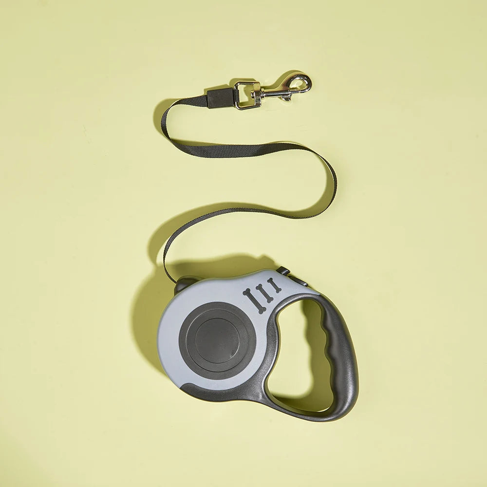3m/5m Automatic Retractable Dog Leash – Durable Nylon for Small Dogs & Cat