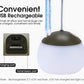WEST BIKING Camping Tent Hanging Light Portable Camping Lanterns USB Rechargeable Led Light Camp Lamp for Outdoor Emergency