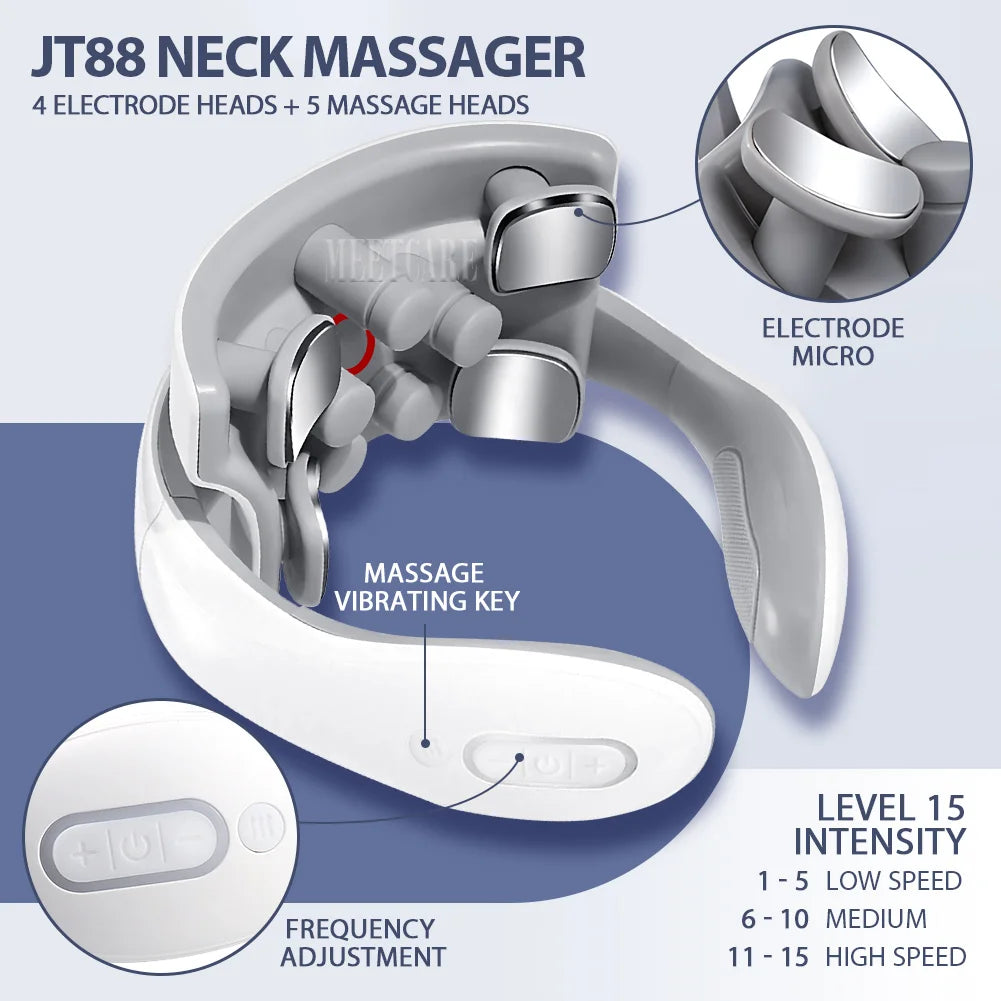 the Smart Back & Neck Massager – Relief at Your Fingertips!