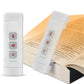 USB Rechargeable Clip-On Bookmark Book Light with Timer