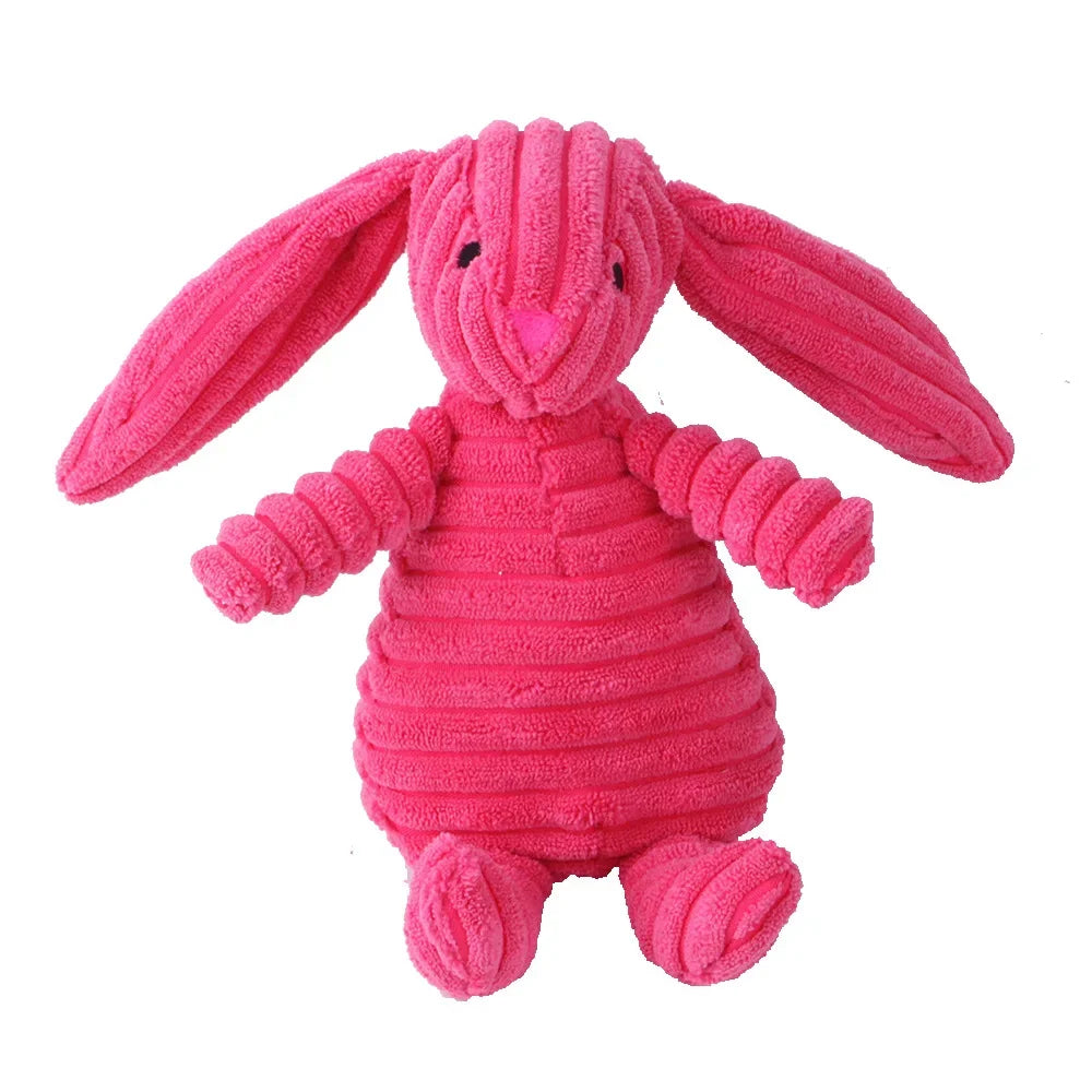 Bite-Resistant Plush Animal Squeaky Toy – Perfect for Small & Large Dogs!