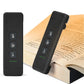USB Rechargeable Clip-On Bookmark Book Light with Timer