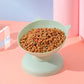 Popular pet cats and dogs feeding water bowls, high feet inclined mouth bowls, scientific design of pet supplies