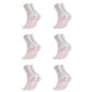 1/6Pairs Tourmaline Slimming Health Sock Winter Elastic Thermal Self-Heating Sock Health Care Socks Short Sock Magnetic Therapy
