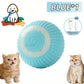 Cat Interactive Ball Toy Automatic Rolling Ball Faux Tail Rechargeable Pet Electric Toy Dog Cat Training Imitate Mouse Products
