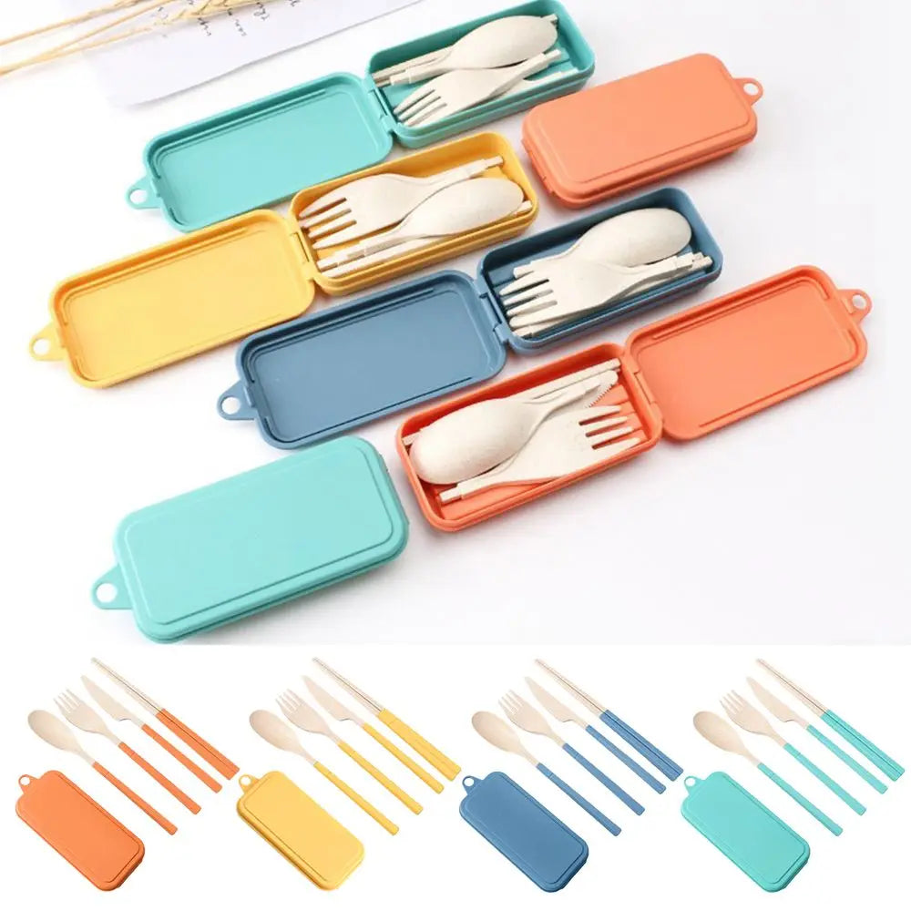 Eco-Friendly Portable Lunch Box - Perfect for Kids & Adults