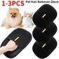 Pet Grooming equipment Gloves Deshedding Glove pet hair remover glove for Dog Cat Rabbit Accessories with Long/Short/Curly Hair