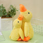 Bite-Resistant Plush Duck Toy - Sound Relief for Small & Large Dogs!