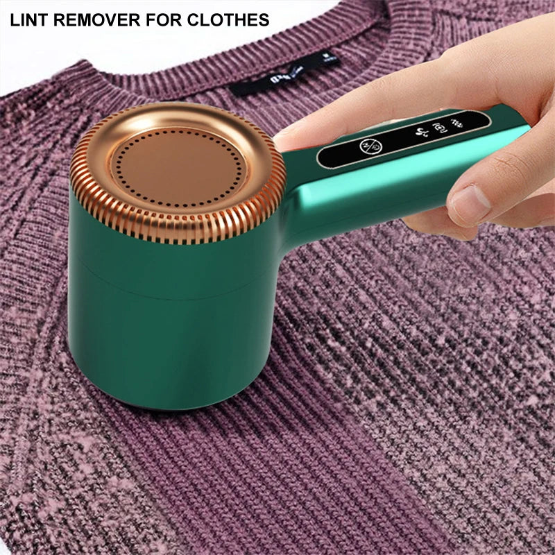 Electric USB Lint Remover – Rechargeable Clothes & Sweater Shaver