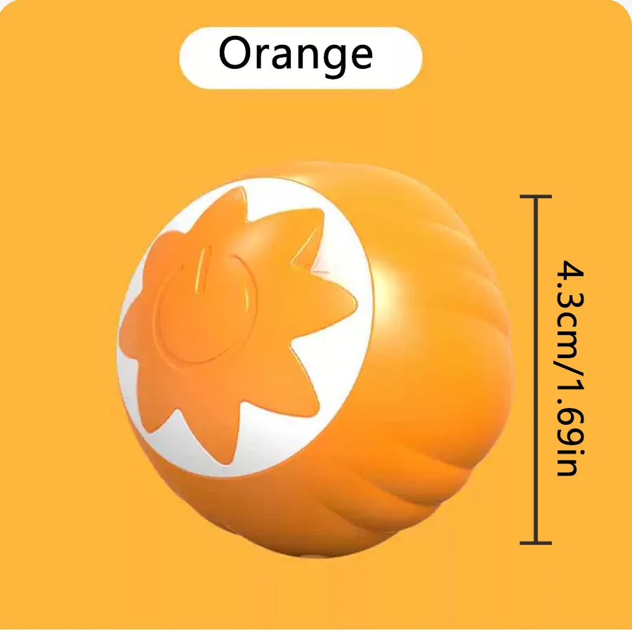 Smart Cat Toys: Automatic Rolling Interactive Ball (USB Rechargeabe