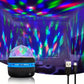Vortex Star LED Projector Light with Water Ripple Effects