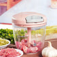 500/900ML Manual Meat Mincer & Garlic Chopper – Kitchen Vegetable Cutter
